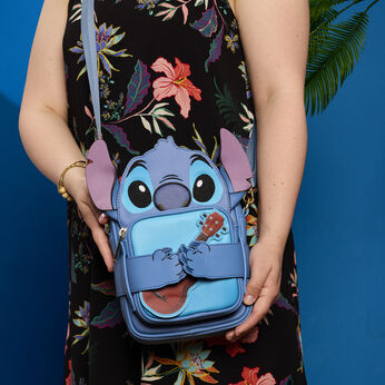 Stitch Camping Cuties Crossbuddies&reg; Cosplay Crossbody Bag with Coin Bag, Image 2